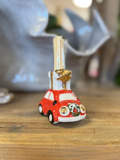 Christmas Toothpick Holder with Toothpicks