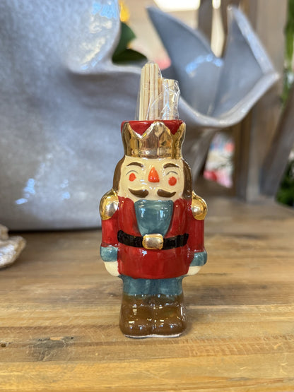Christmas Toothpick Holder with Toothpicks