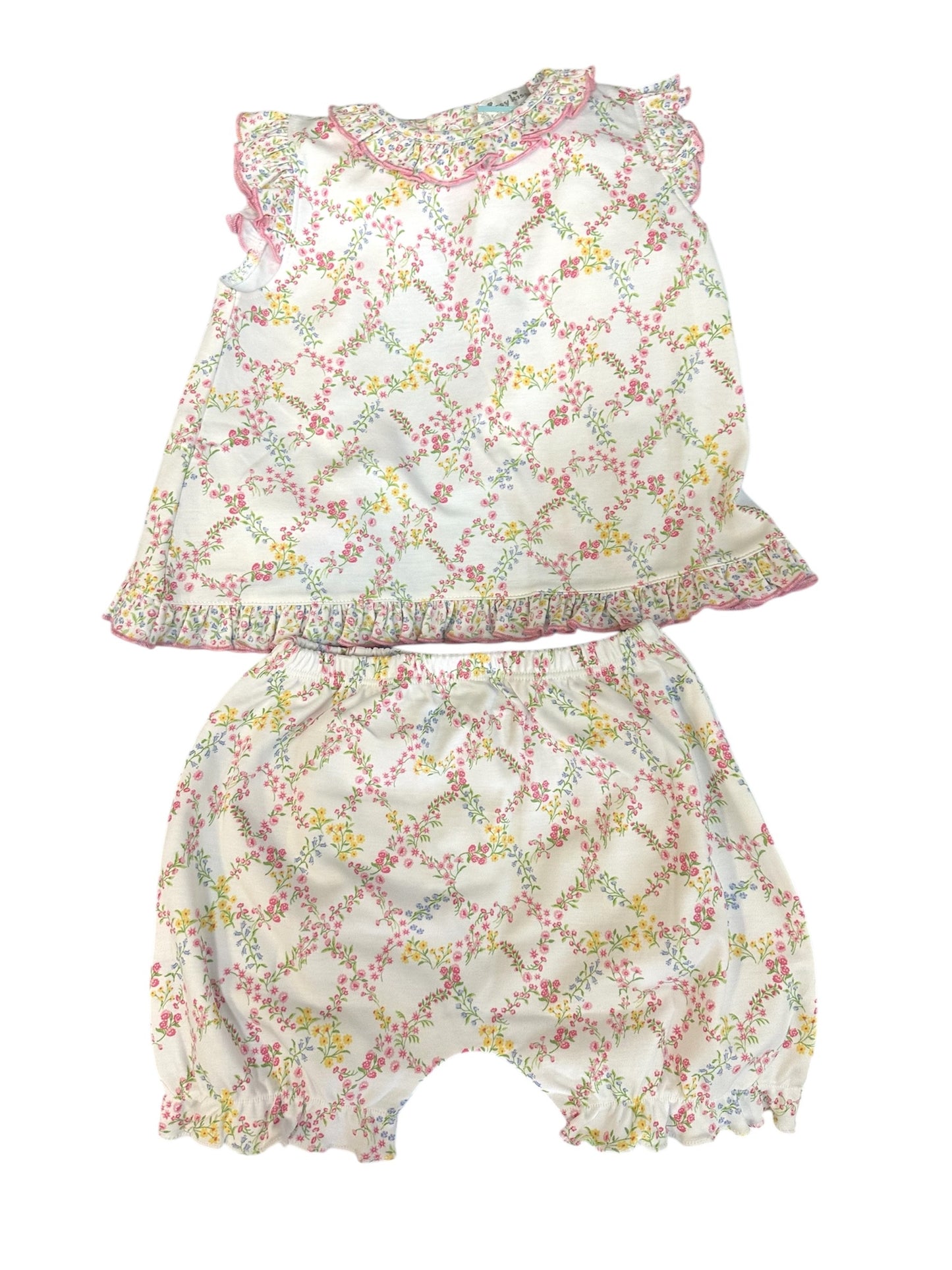 Kissy Kissy Garden Trellis Sunsuit Set