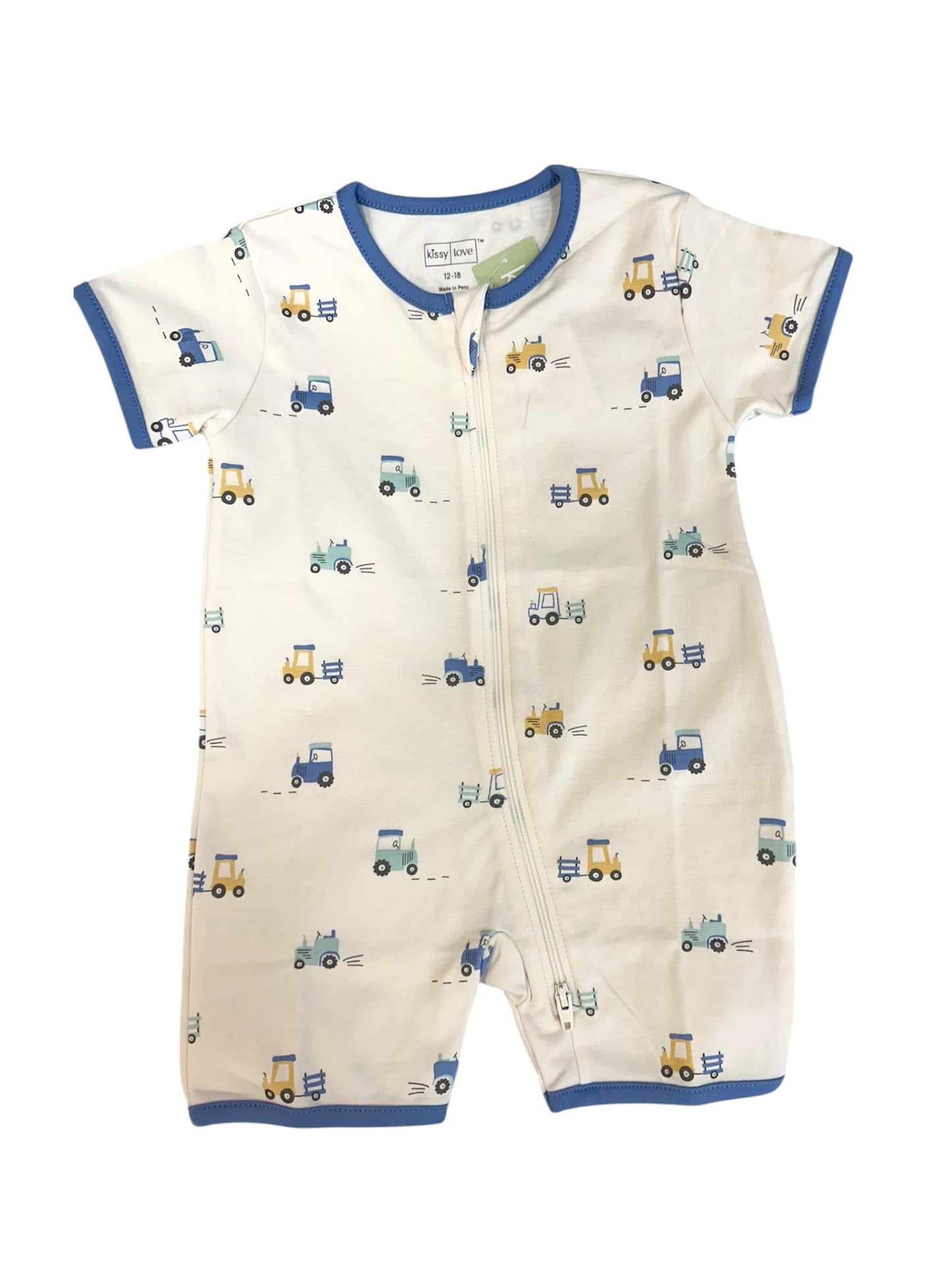 Kissy Kissy On the Farm Playsuit w/ Zip