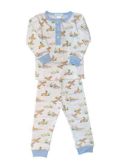 Pima Duck Long Sleeve PJs