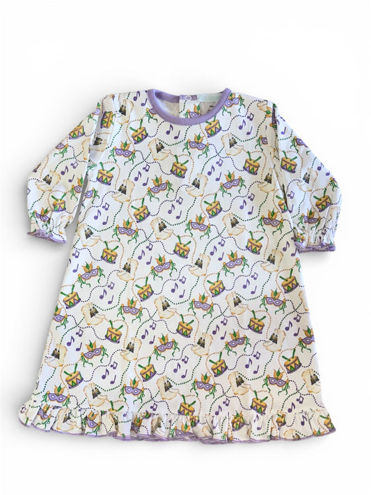 Pima Mardi Gras Drum Gown