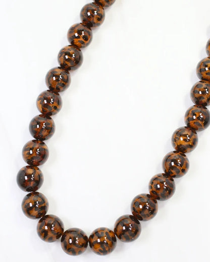 Tortoise Beaded Necklace