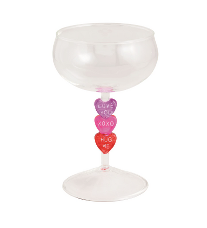 Valentine's Coupe Glasses