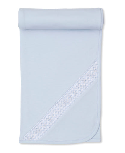 Kissy Kissy Hand Smocked CLB Charmed Blanket