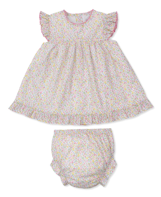 Kissy Kissy Garden Trellis Floral Woven Dress Set