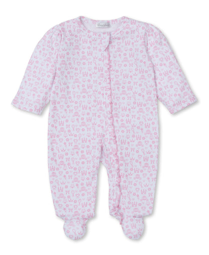 Kissy Kissy Girls' Zip Footie