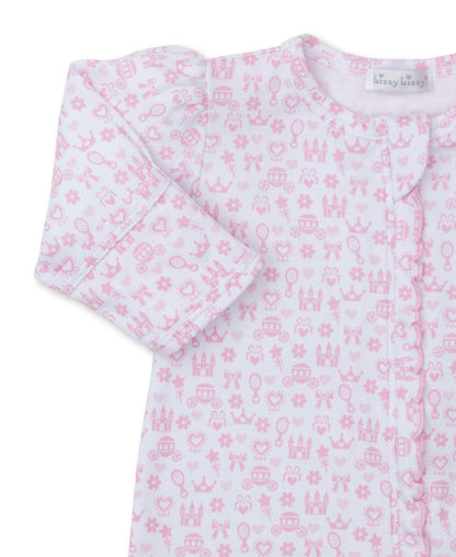Kissy Kissy Girls' Zip Footie
