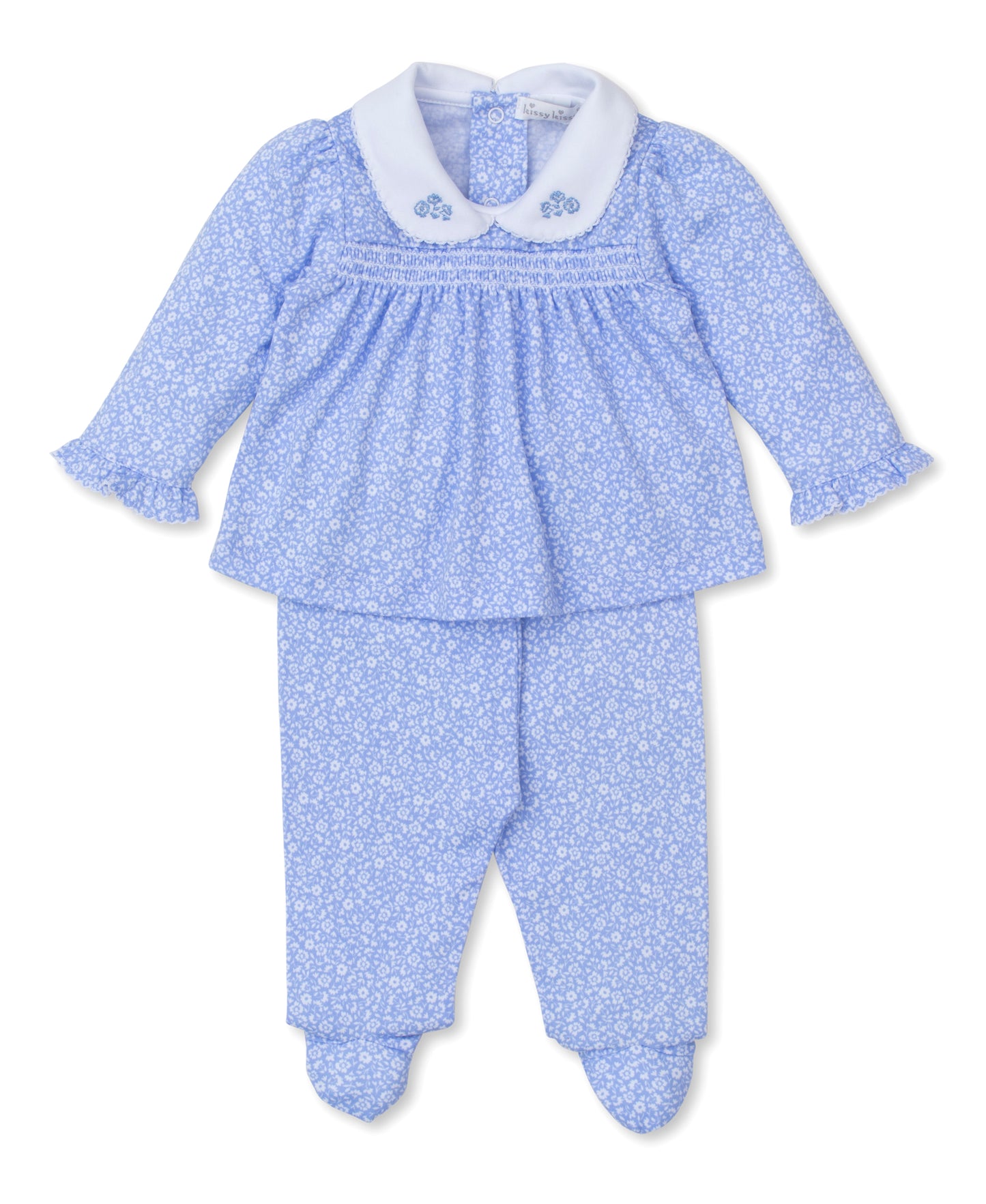 Kissy Kissy Footed Pant Set