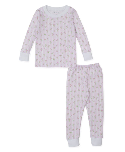 Kissy Kissy Ribbon Stripe Bouquets Pajama Set Snug