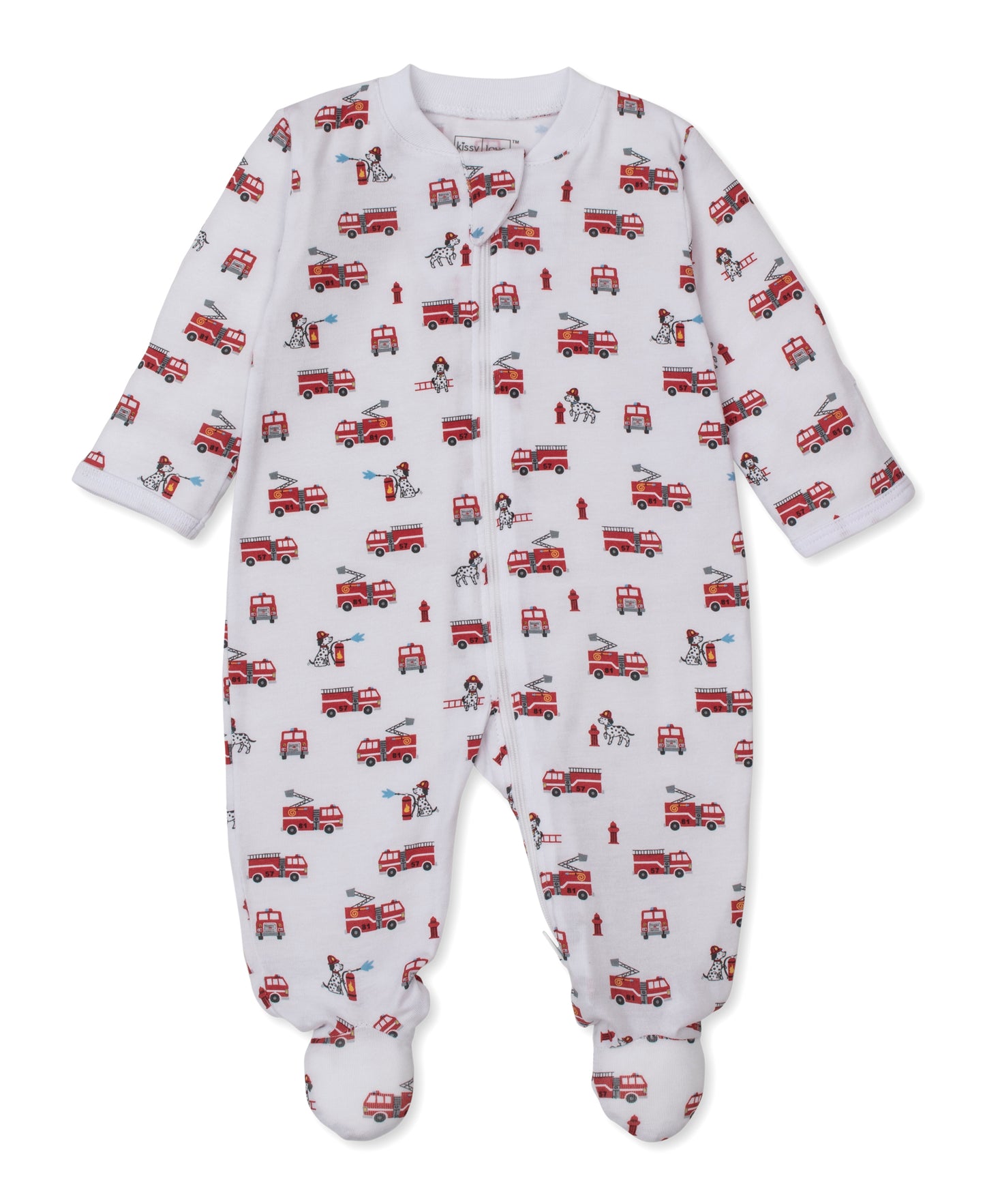 Kissy Kissy Brave Firefighter Footie w/ Zip