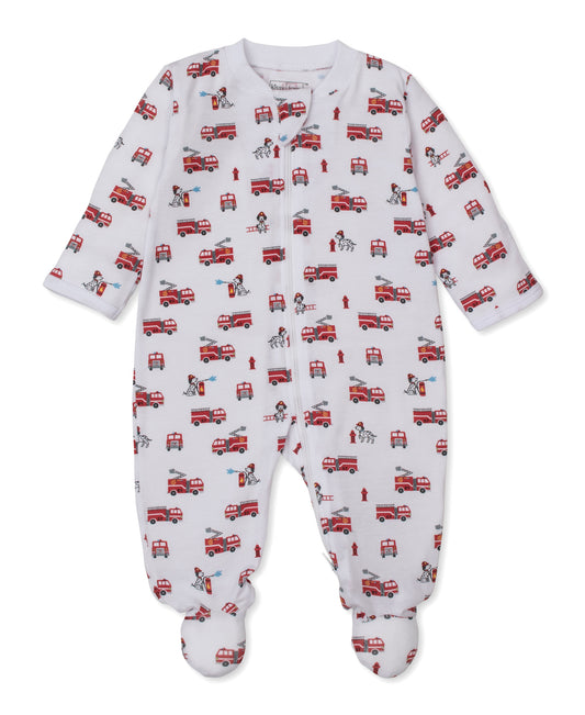 Kissy Kissy Brave Firefighter Footie w/ Zip