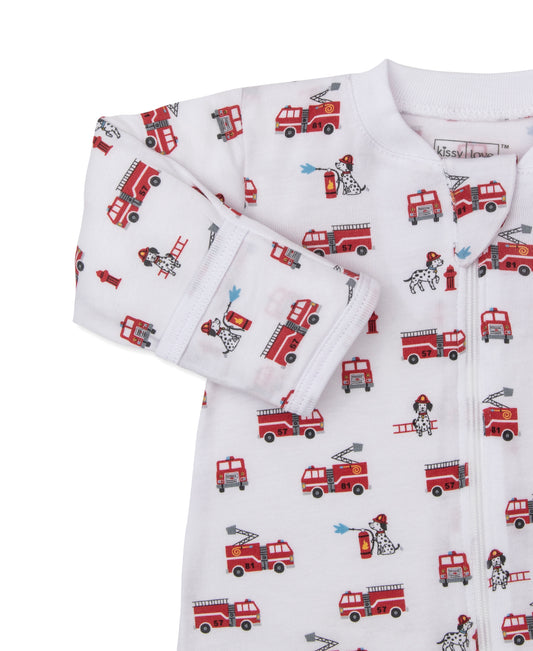 Kissy Kissy Brave Firefighter Footie w/ Zip