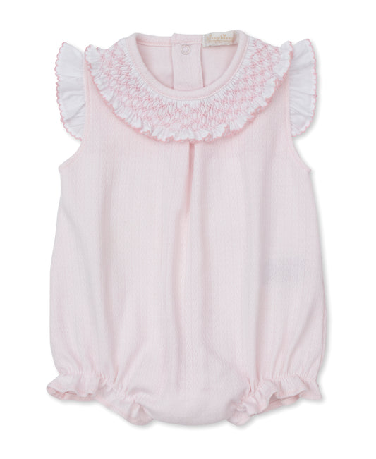 Kissy Kissy CLB Smocked Ruffle Bubble w/ Hand Smock