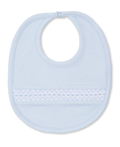 Kissy Kissy Hand Smocked CLB Charmed Bib