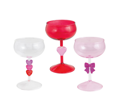 Valentine's Coupe Glasses