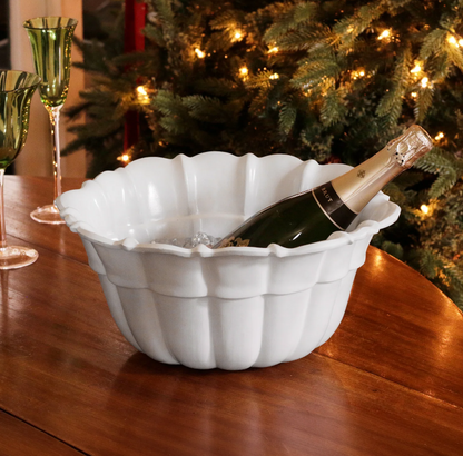 VIDA Tuscany XL Ctrpc/Punch Bowl (White)