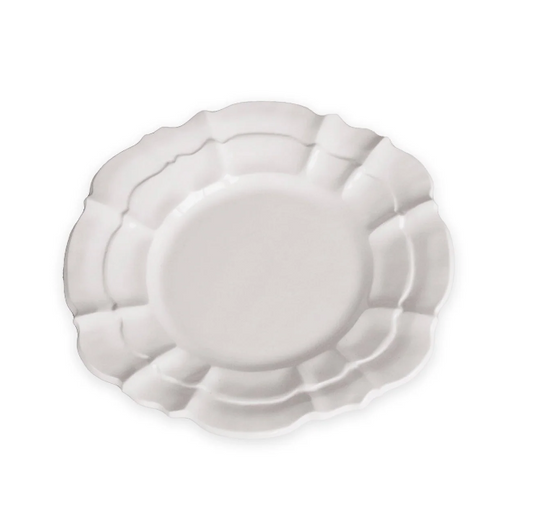 VIDA Tuscany Salad Plate Set of 4 (White)