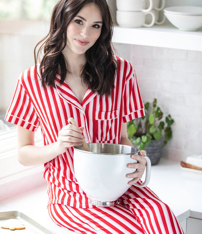 Candy Cane Lane Pajama Top