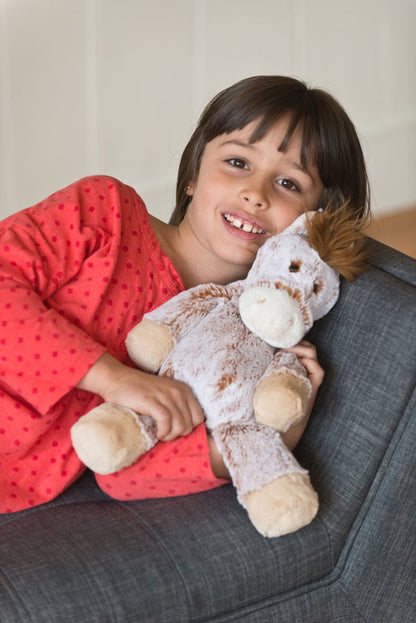 13" Marshmallow Happy Horse