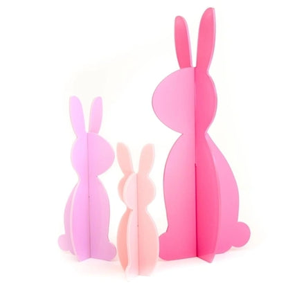 Acrylic Bunnies (Set of 3)