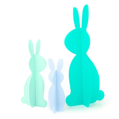 Acrylic Bunnies (Set of 3)