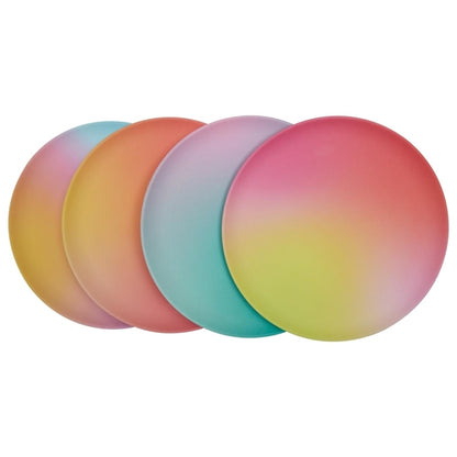 Ombre Melamine Plates (Set of 4)