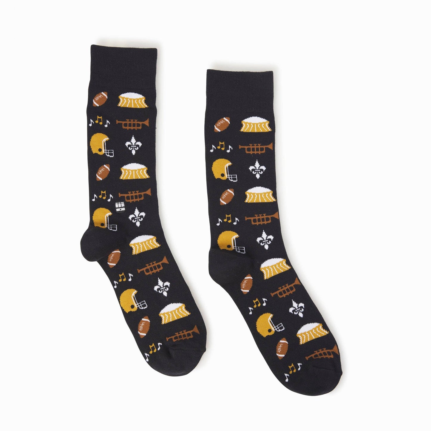 N.O. Football Socks