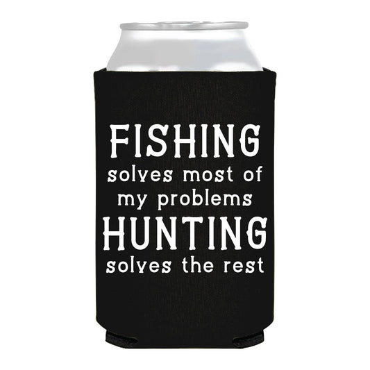 Fishing Solves Problems Can Cooler