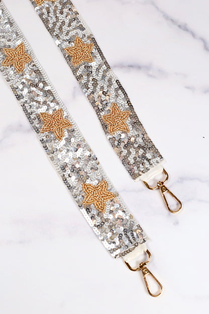 Sequin Crossbody Strap
