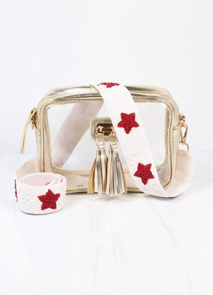 Sequin Crossbody Strap