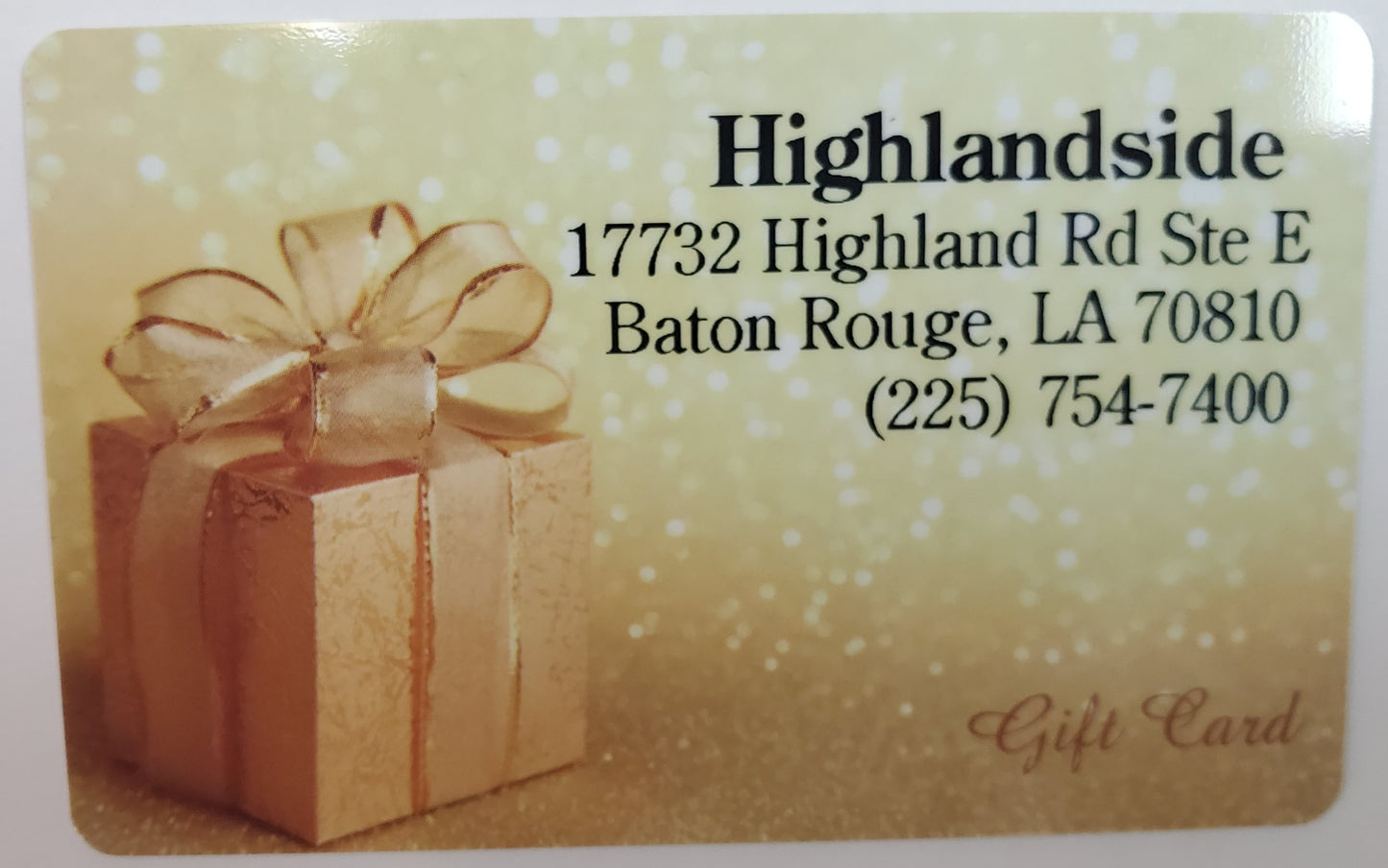 HighlandSide Gift Card
