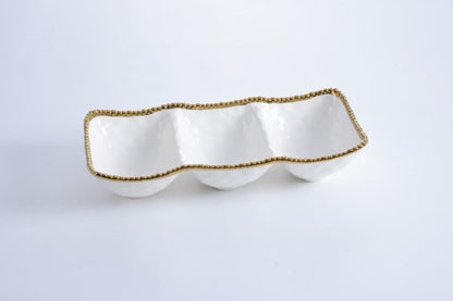 3-Section Serving Piece