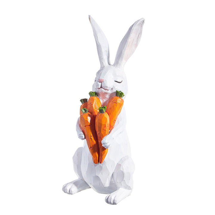 11.5" Bunny Holding Carrot Bundle