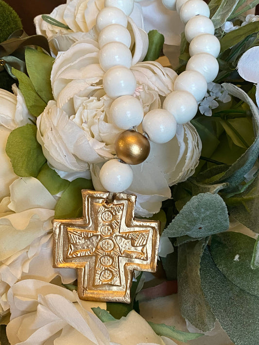 Fishes & Loaves Easter Blessing Beads - Prayer Beads