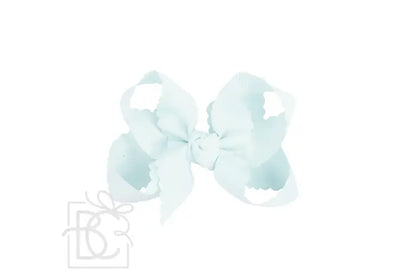 Large Scalloped Bow 4.5"
