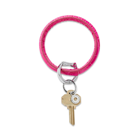 Big O Leather Key Ring