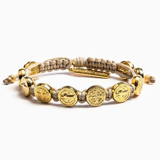 Tan Benedictine Blessing Bracelet