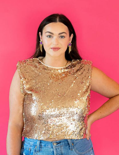 Star Rhinestone Dangle