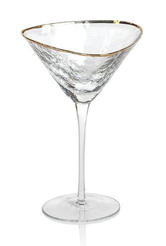 Aperitivo Triangular Martini Glass