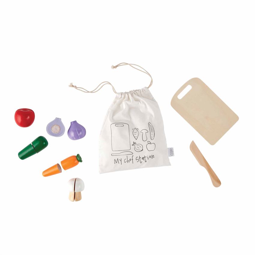 Chef Station Wood Toy Play Set