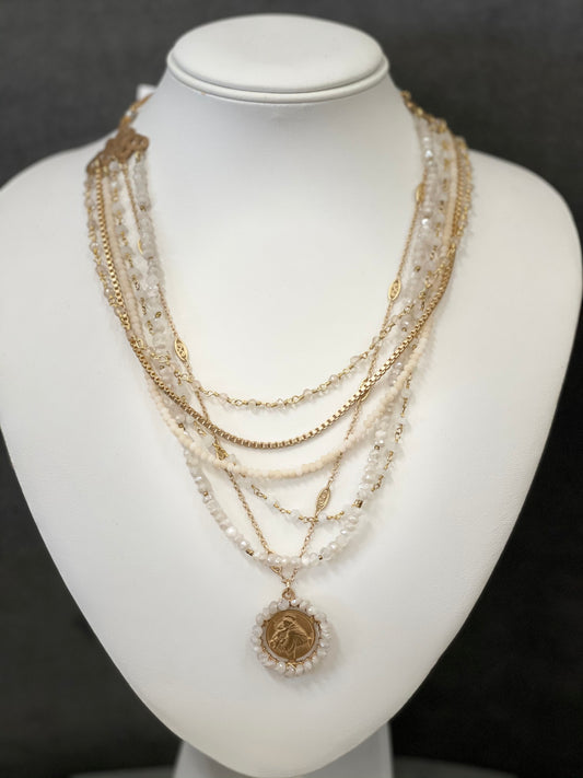 Moonstone Chain St. Anthony