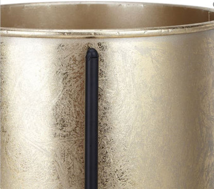 Irving Gold Foil Planter with Foldable Stand