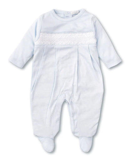 Kissy Kissy Hand Smocked CLB Charmed Footie