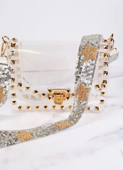 Sequin Crossbody Strap