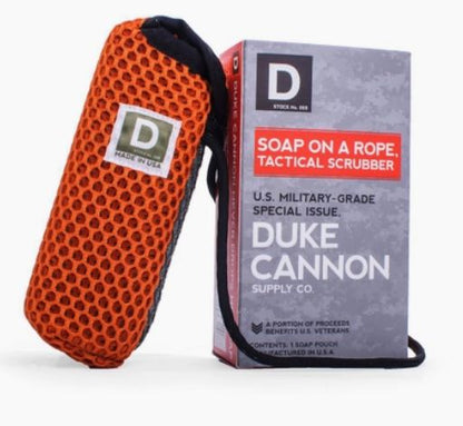 Tactical Soap on a Rope Scrubbing Pouch