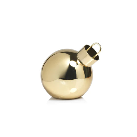 LED Metallic Glass Oversized Ornament Ball
