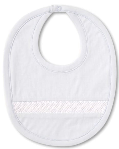 Kissy Kissy Hand Smocked CLB Charmed Bib