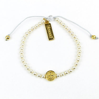 MSMH Pearl Birthday Blessing Bracelet