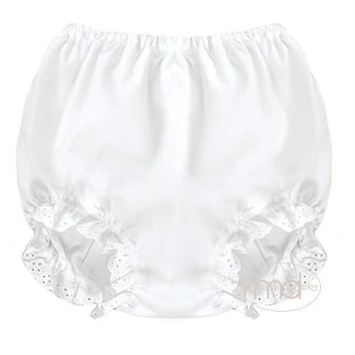 White Bloomers w/ Lace